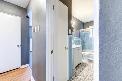 bathroom entry & pantry