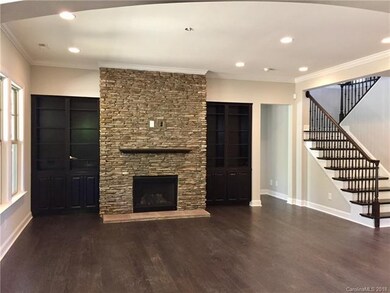 Family Room, gas fireplace