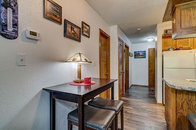 Small dining space