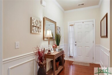 Spacious Entry with Beautiful Hardwood Flooring
