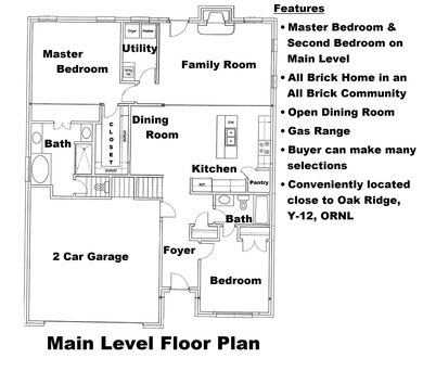 Main Level Floor Plan