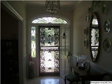 inside foyer--pretty front entrance