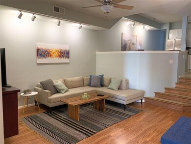 Multi-level main floor creates open floor plan bet