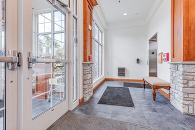 Vestibule and elevator