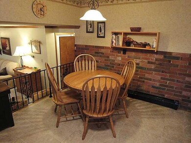 Kitchen Exposed brick and room for a table!
