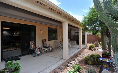 Full Covered Back Porch