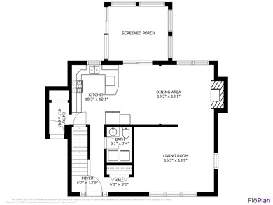 Main floor plan