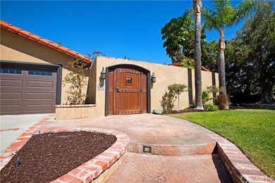 View of Front Entry Leading to Courtyard Door from