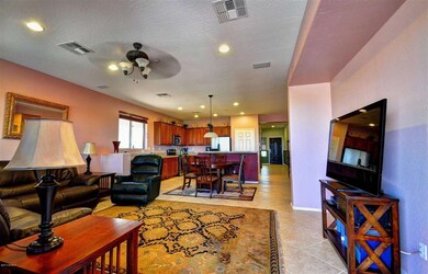 Family to kitchen