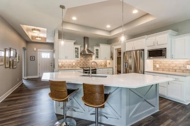 Kitchen w/ Refrigerator