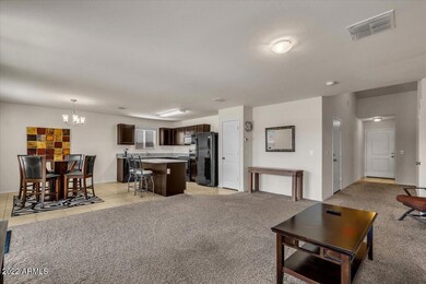 Living room to kitchen