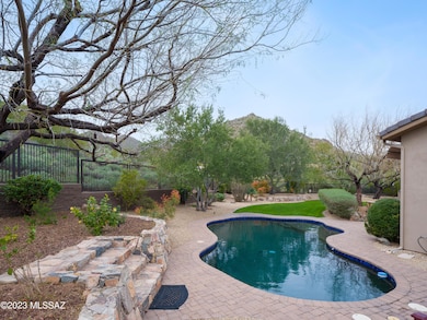Backyard pool