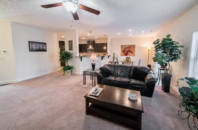 Family Room, Dining & Kitchen