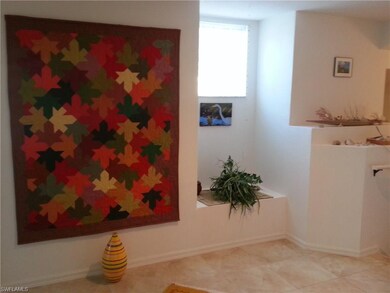 Spacious upper foyer