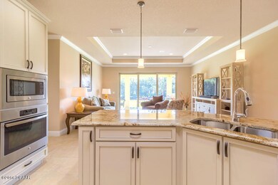 Kitchen opens to Gathering Room