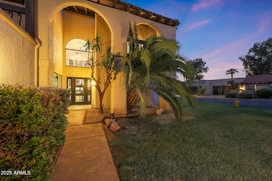 Modern Front Door with Modern Lighting