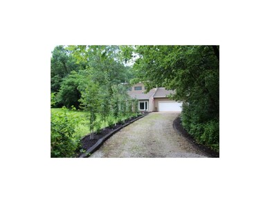 Driveway from the street to this amazing solar des