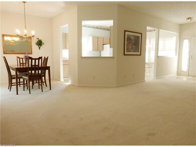 Wonderful open floor plan.  This is a view from th