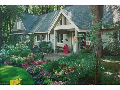 Beautiful gardens found throughout the property wi