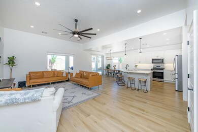 7 - Living + Dining + Kitchen