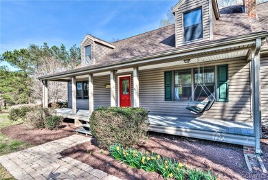 Full front country porch