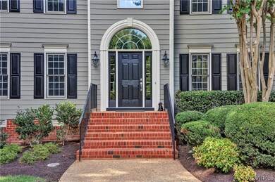 Gracious front door and entry