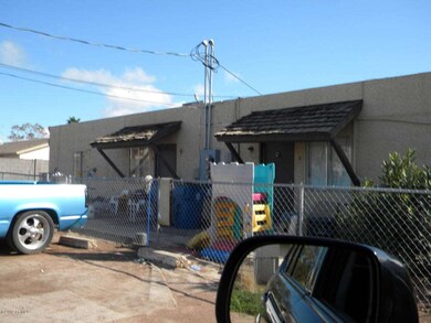 Back of building