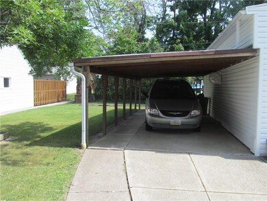 This extra long carport can also be used as a cove