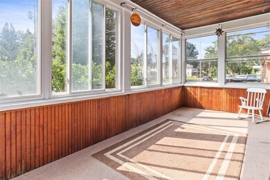Extra living space with your enclosed porch!
