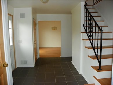 Foyer. Foyer is large and open with double closets