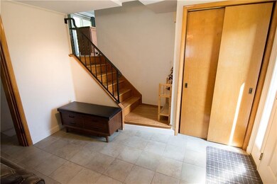 Beautiful entrance into the lower level of this mu