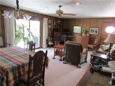 Family Room. Combination family room and dining ro