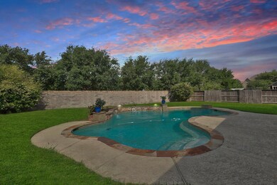 Well planned pool location for this large lot back