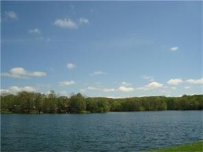 View of the small fishing lake!
