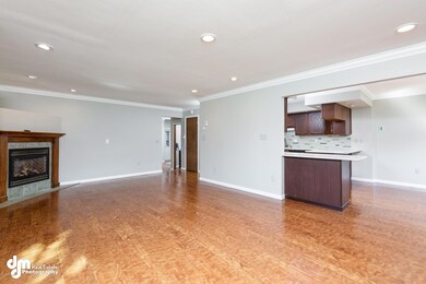 Open Living/Dining/Kitchen
