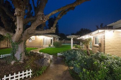 Guest home with bathroom (building on the left)