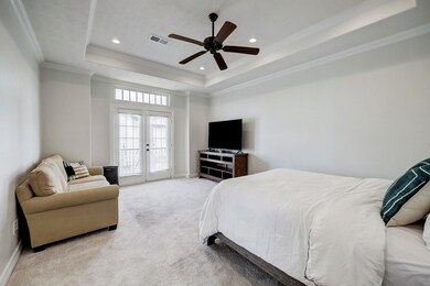 Your primary suite awaits! Large enough for a sitt