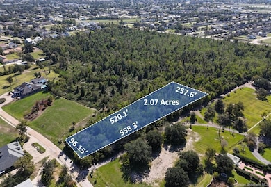 Drone facing S SE with dimensions