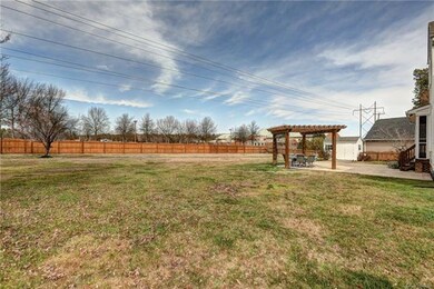 HUGE fenced rear yard, this is one of the largest 
