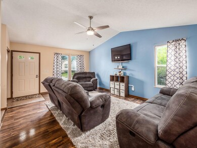 Entry/living area