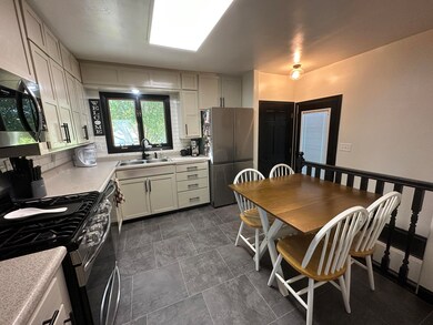 Subway tile backsplash