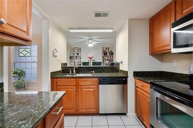 Updated kitchen with granite counter tops & all-wo