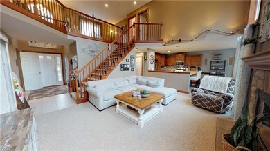 2 Story Great Room:  Open to the loft above, spaci