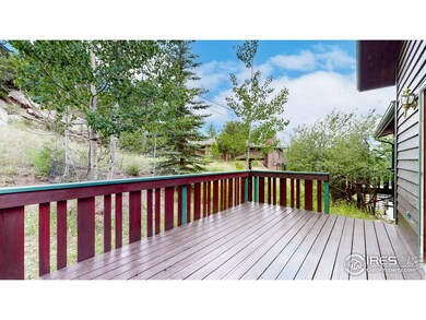 Deck off dining room