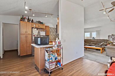 Kitchen Looking into  Laundry Room
