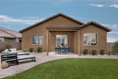 Covered patio