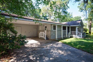 carport and side entry