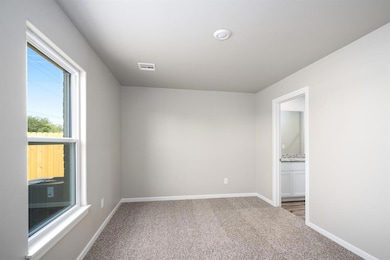 Spacious master suite with tons of natural light!