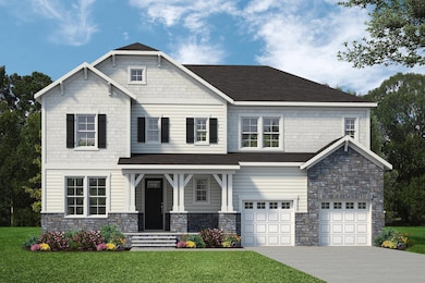 The Creedmoor- English Country Elevation 