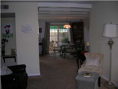 View of Family room and Dining room